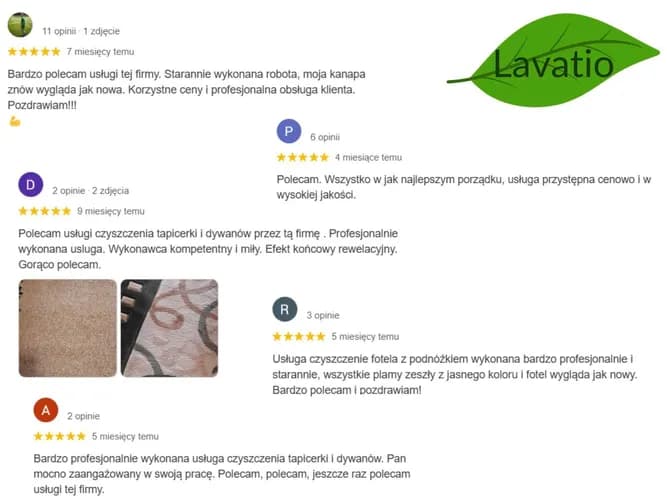 Szybkie terminy - Pranie Tapicerki Meblowej i Samochodowej - Gdańsk