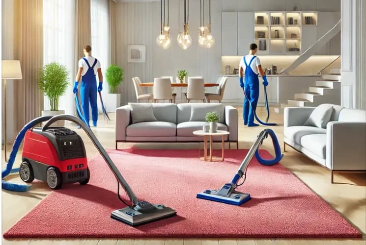 Czyszczenie dywanów na sucho