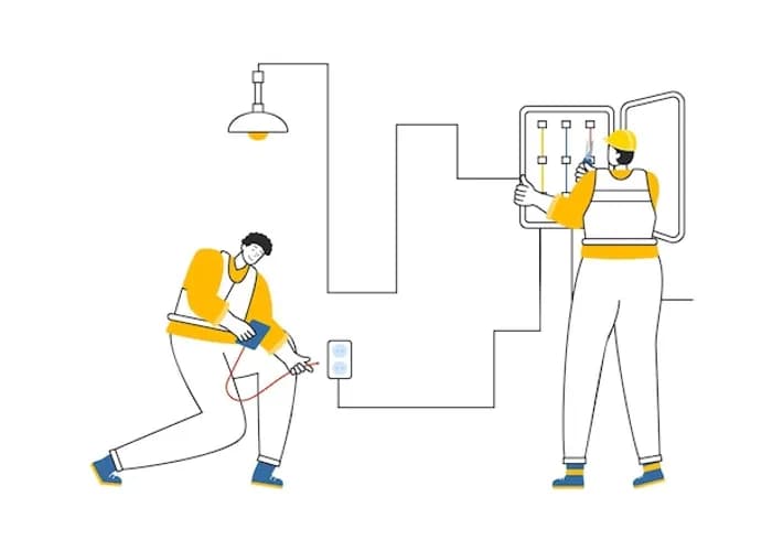 Instalacja lamp, kinkietów i żyrandoli przez fachowca