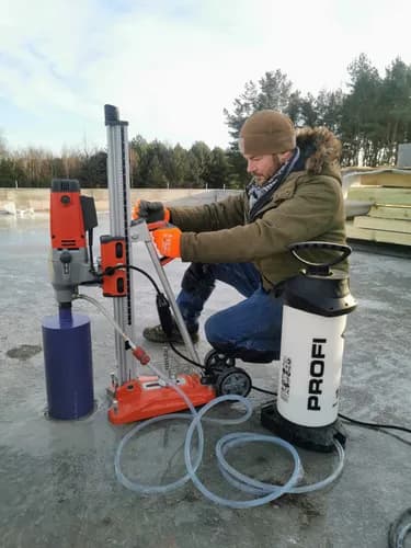 Wiercenia otworów w betonie, stropach, fundamentach i ścianach