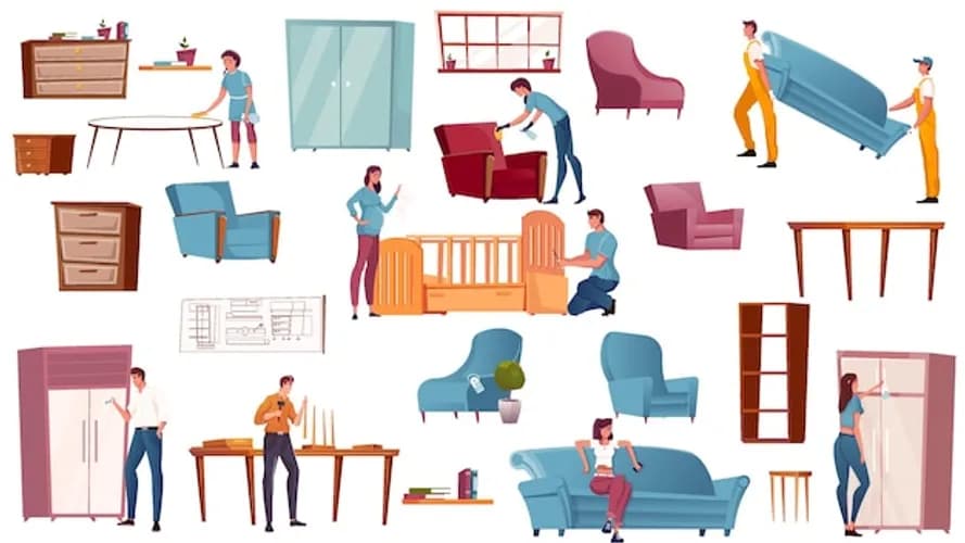 Szybki montaż mebli z instrukcją i bez instrukcji