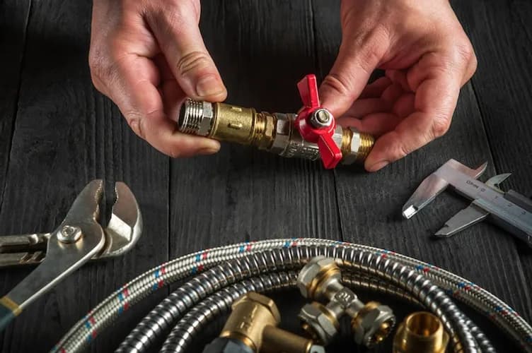 Замена крана в труднодоступном месте