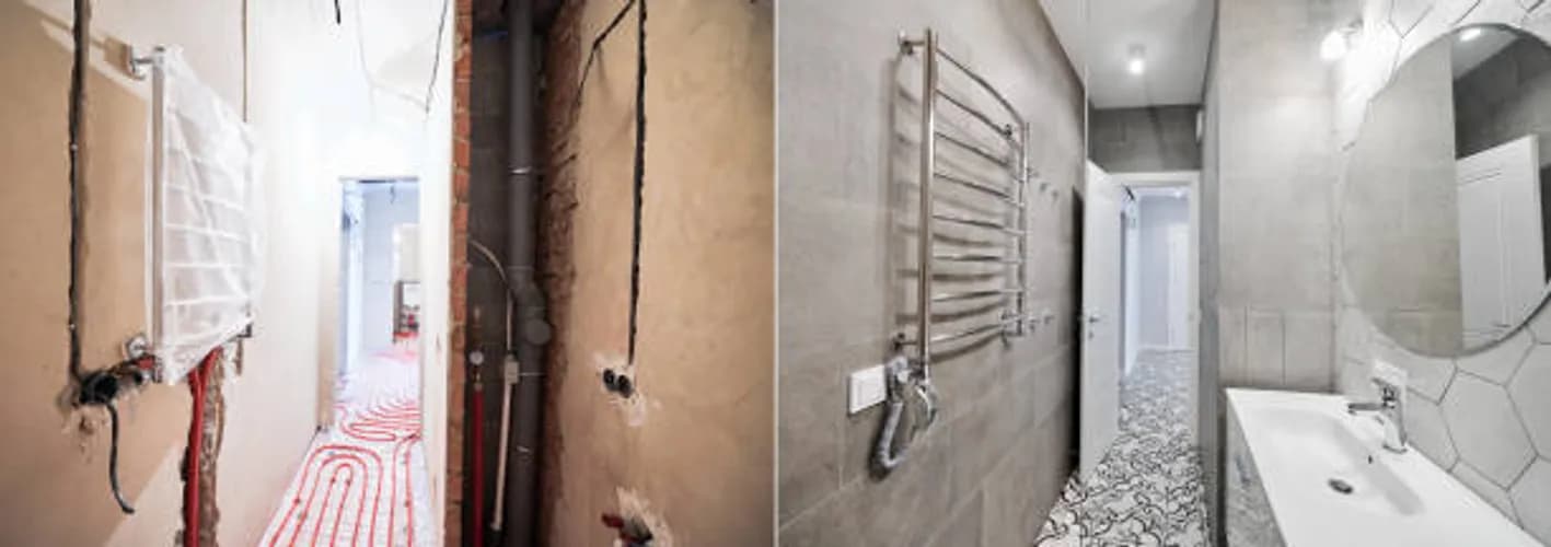 Szybka wymiana grzejnika łazienkowego