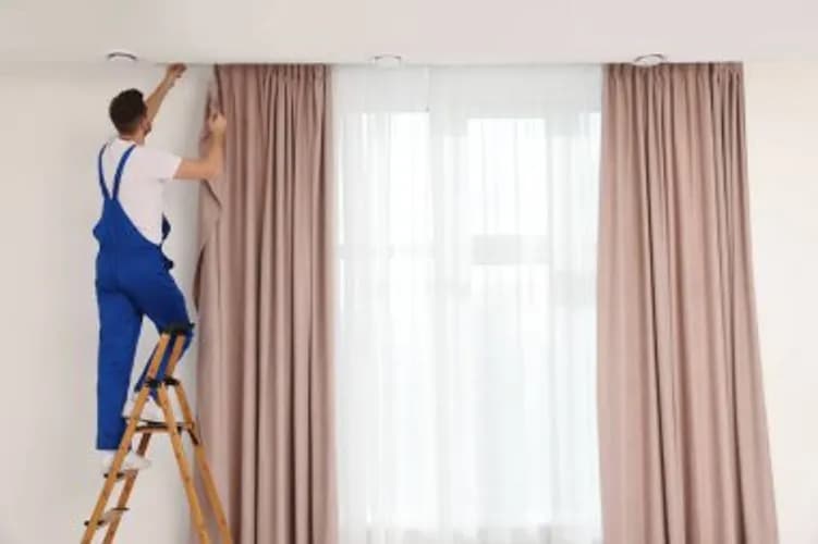 Montaż karnisza bez kurzu i hałasu