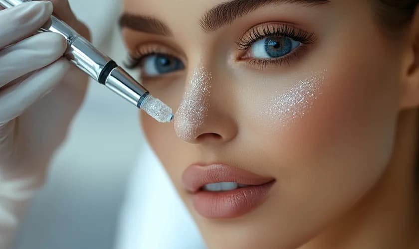 Peeling twarzy gazowo-ciekły: delikatność i skuteczność w jednym