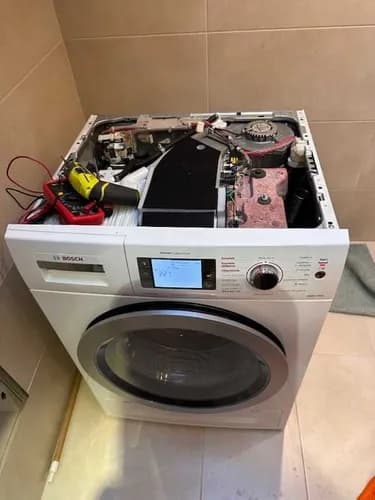 Podłączenie pralki do wszystkich instalacji