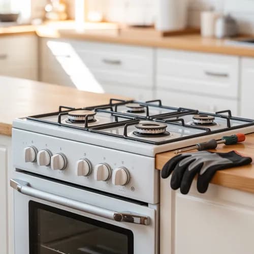 Wymiana zaworu gazowego pod klucz