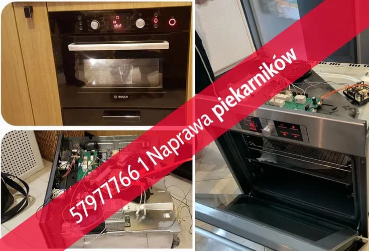Naprawa piekarników i płyt grzewczych w Warszawie w 1 dzień z gwarancją