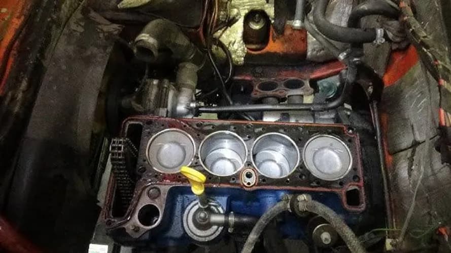 Wyżarty cylinder - nowe tłoki Warszawa