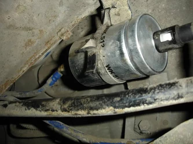 Trudny rozruch - filtr paliwa wymiana Warszawa