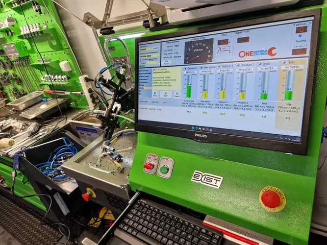 Kopci na czarno - czyszczenie wtryskiwaczy wysokoprężnych Warszawa