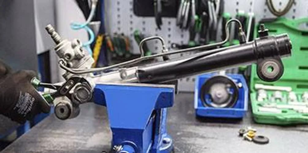 Pływająca kierownica na prostej - regeneracja przekładni