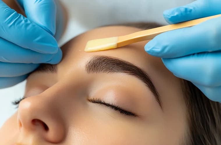 Брови воском для каждой