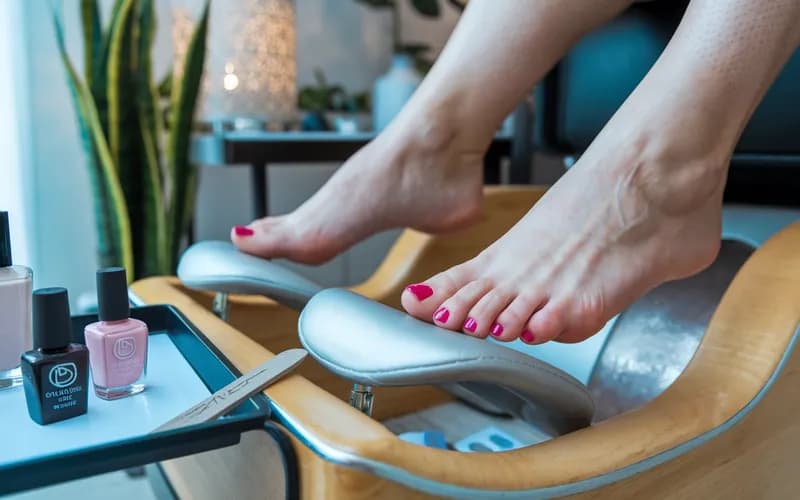 Pedicure z zabiegiem maszynowym