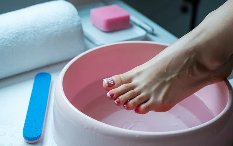 Pedicure frezarkowy