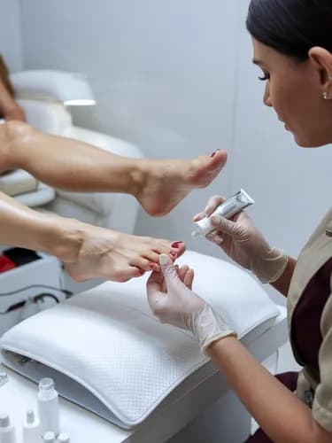 Pedicure bez skórek