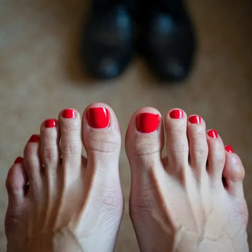 Naturalny pedicure bez narzędzi tnących