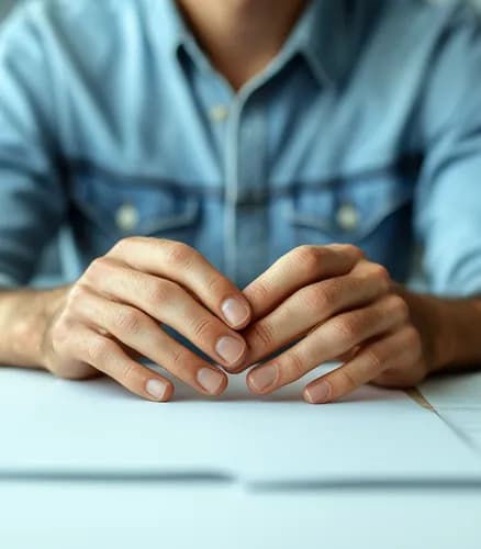 Podkreśl swój biznesowy styl wybierając usługę - manicure męski.