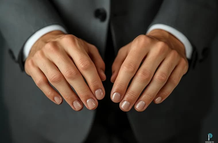Podaruj sobie prezent w postaci męskiego manicure.