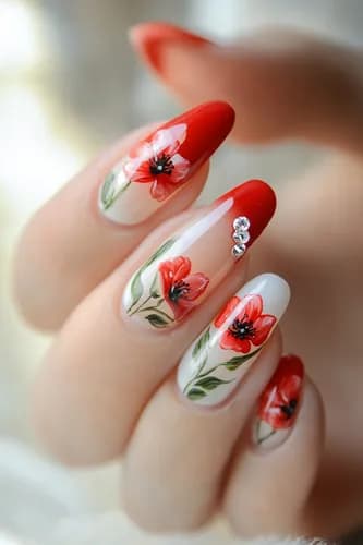 Subtelny manicure klasyczny
