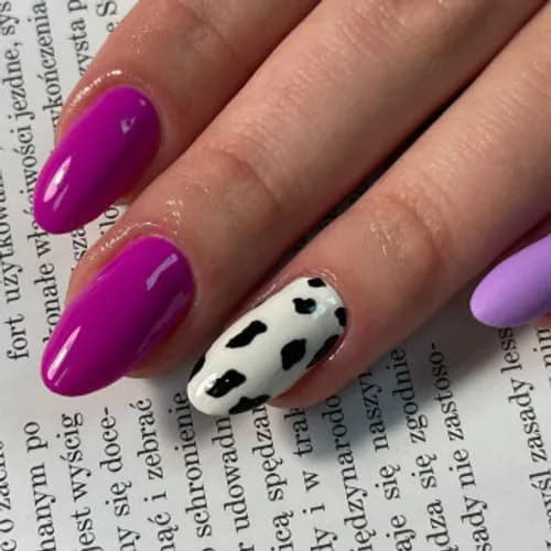 Manicure łączony dla stylowych dziewczyn