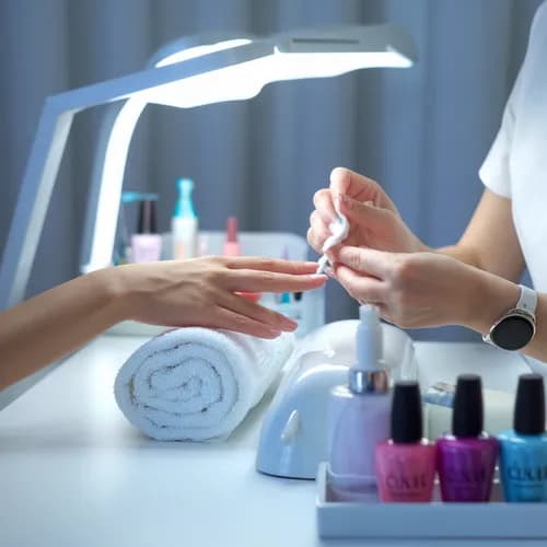 Usuwanie stałej warstwy lakieru żelowego