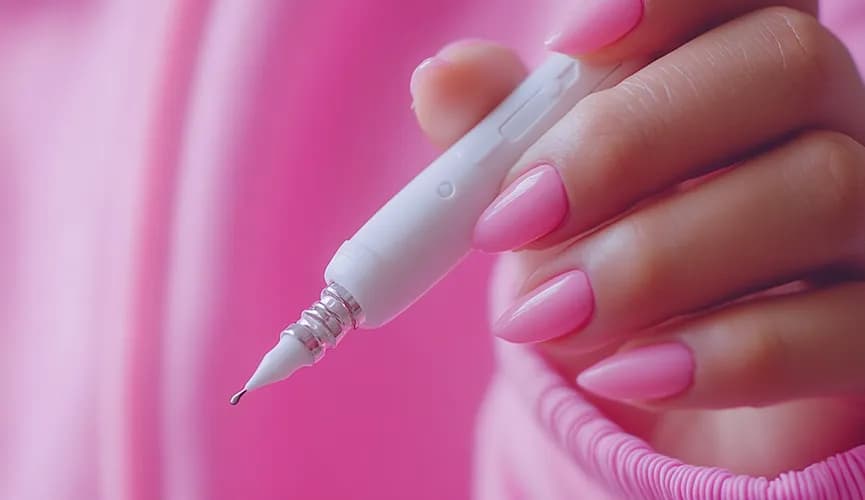 Manicure z użyciem frezarki
