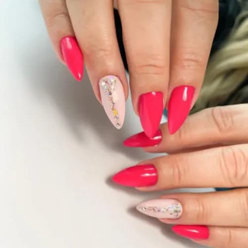 Proste przedłużanie paznokci akrylem