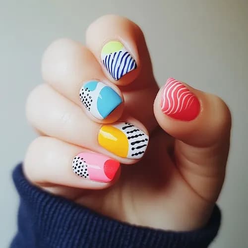 Świat manicure dziecięcego na wesoło