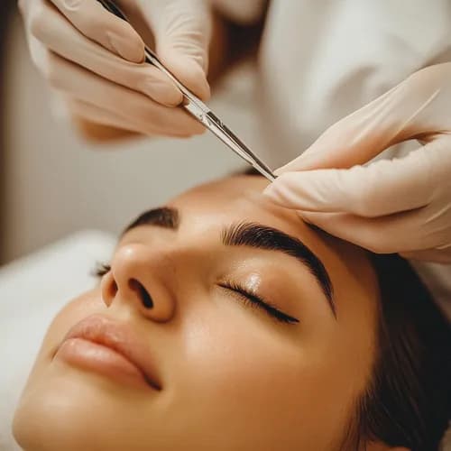 Точные брови