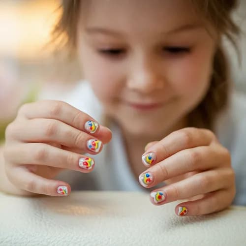 Bezpieczne zabawy z manicure dla dzieci