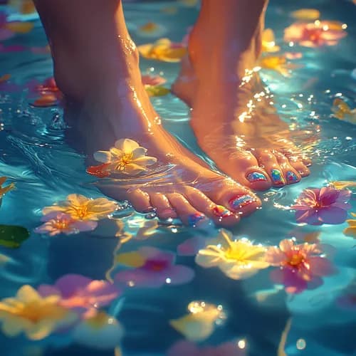 Luksusowy pedicure
