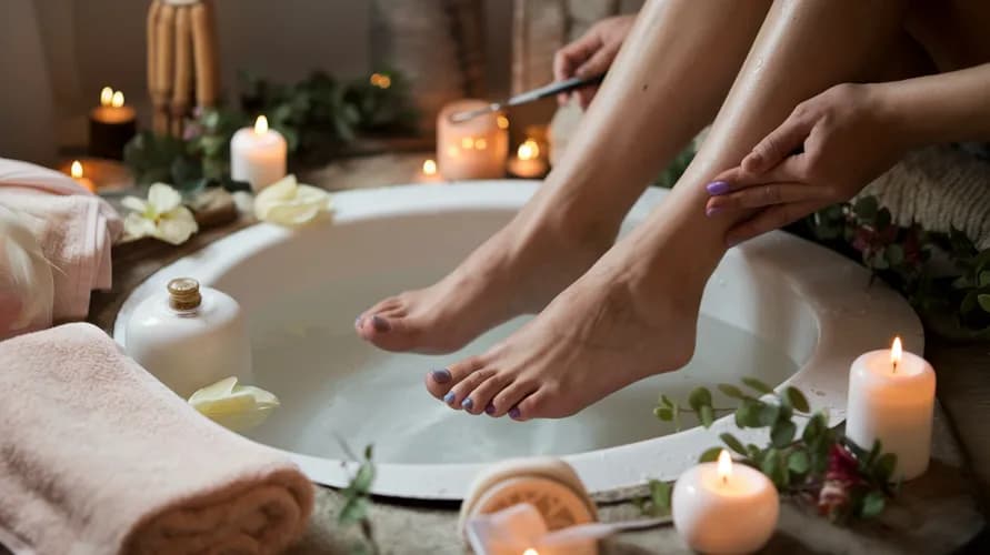 Odnawiający pedicure