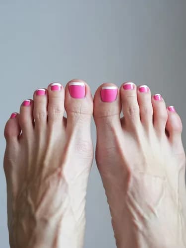 Кислотний педикюр для всіх жінок.