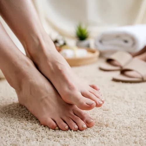 Zdrowe stopy po naszych zabiegach