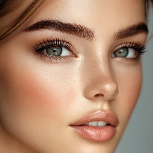 Profesjonalne farbowanie brwi henną