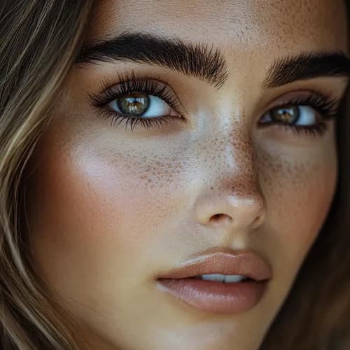 Pogrubianie brwi za pomocą henny