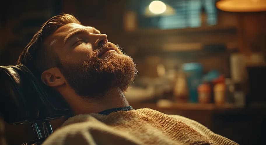 Чистовая работа с бородой и усами