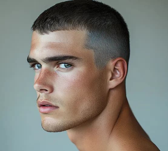 Мужская коррекция длины волос