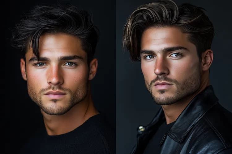 Strzyżenie podkreślające kształt głowy