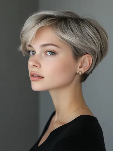 Objętościowa fryzura dla kobiet