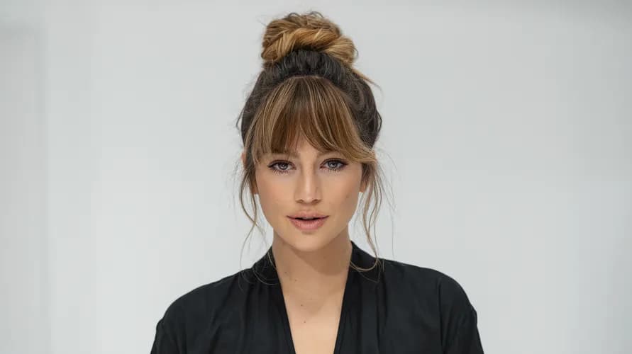 Stylizacja obszernych grzywek