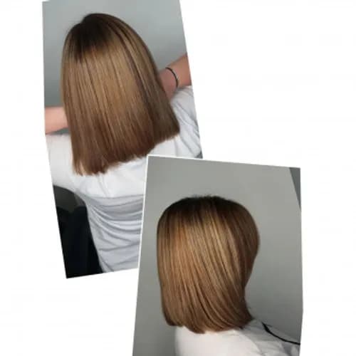 Koloryzacja z efektem naturalnych pasemek