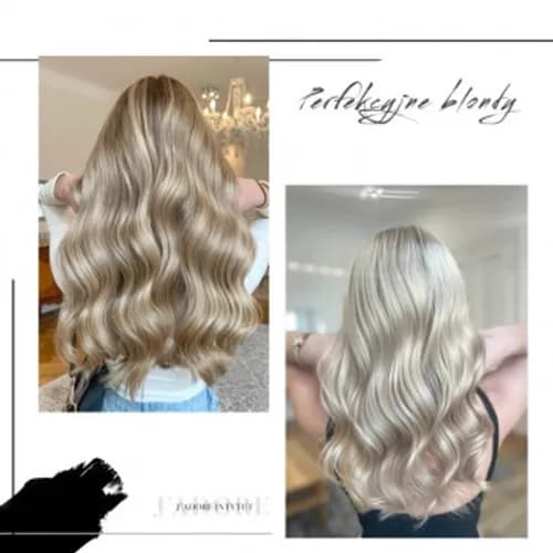 Стандартное окрашивание волос одним цветом