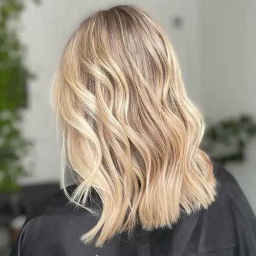 Wielokolorowy balayage