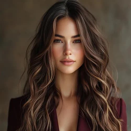 Підкресли риси обличчя разом із фарбуванням балаяж