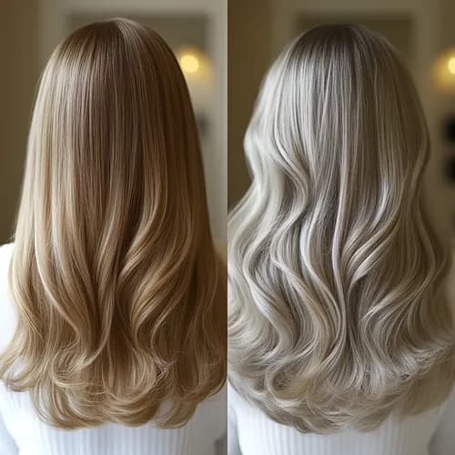 Прикорневое окрашивание волос