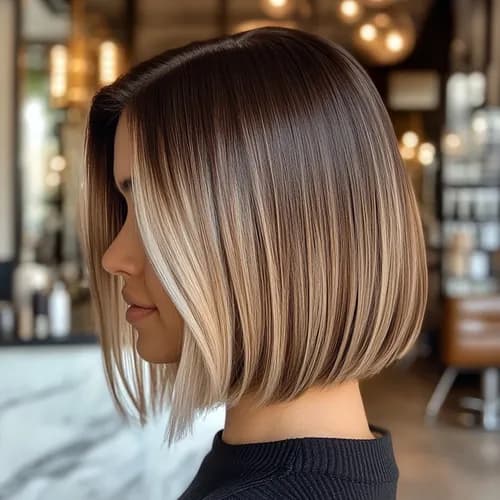 Naturalne odcienie ombré