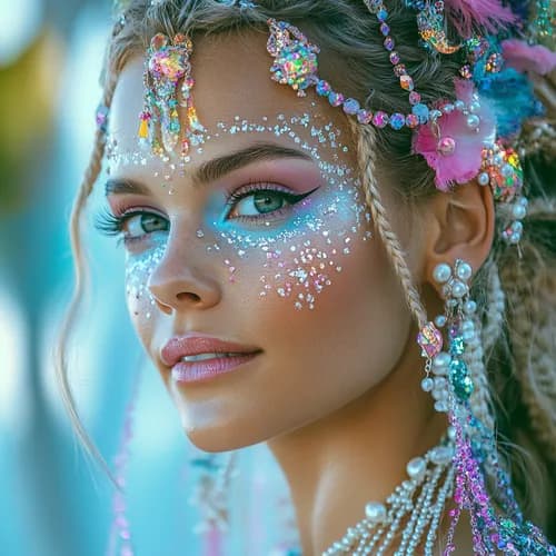 Макияж в арт-стиле