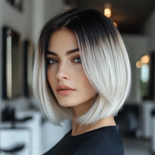 Naturalne odcienie ombré